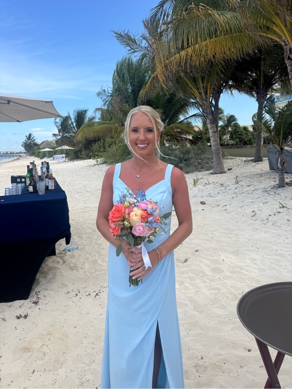 Blue Maxi Dress Like New